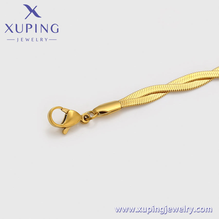 Pulsera elegante Xuping Fashion en oro de 24 quilates (T000945929)