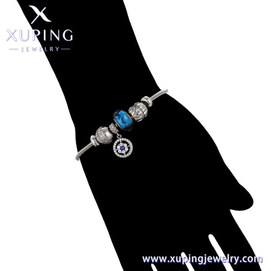 Pulsera chapada en platino de moda Xuping